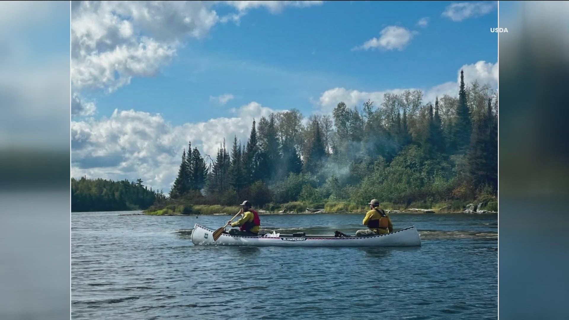 Crews in Northern Minnesota are still battling the Wood Lake Fire in the Boundary Waters Canoe Area.