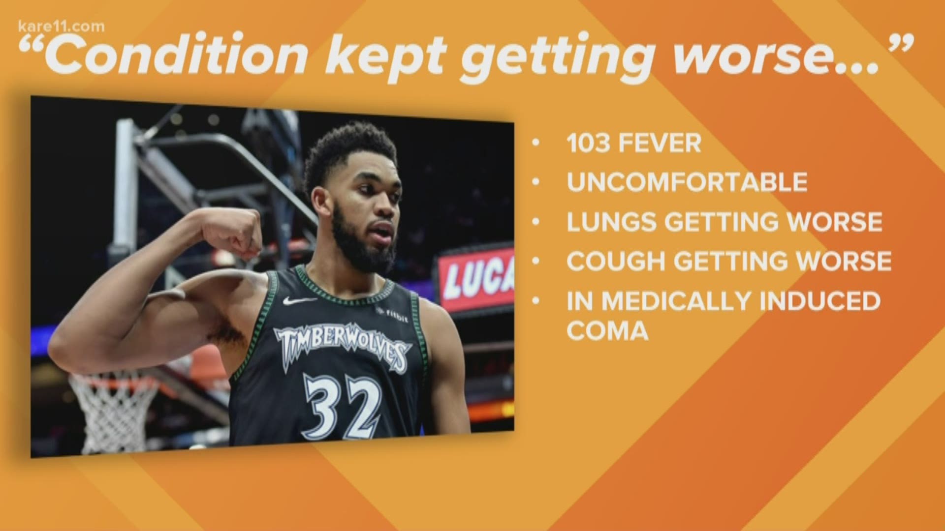 Wolves star Karl-Anthony Towns says mom is battling COVID-19