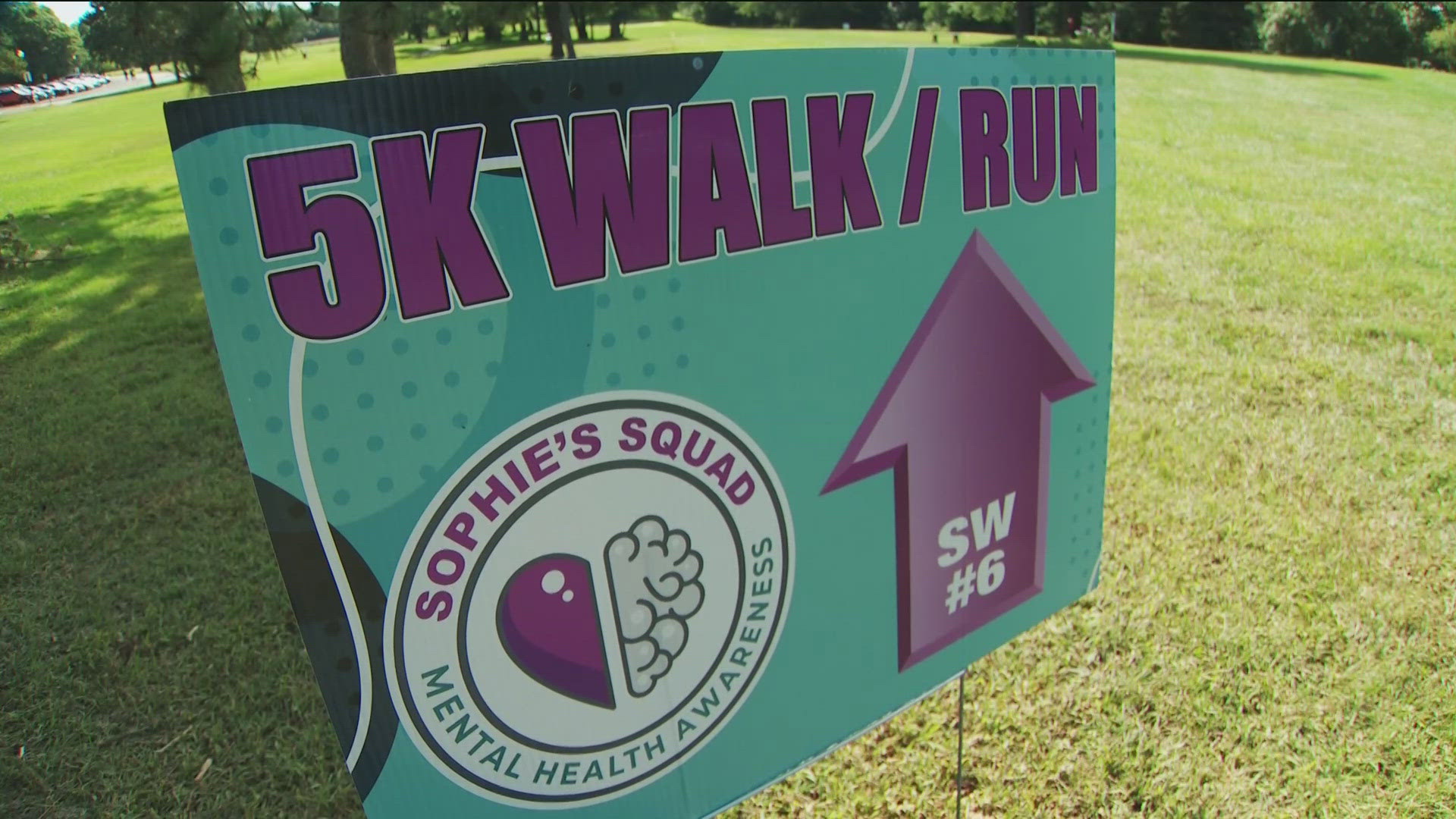 More than 400 runners participated in the annual Sophie's Squad 5K to support youth mental health awareness.