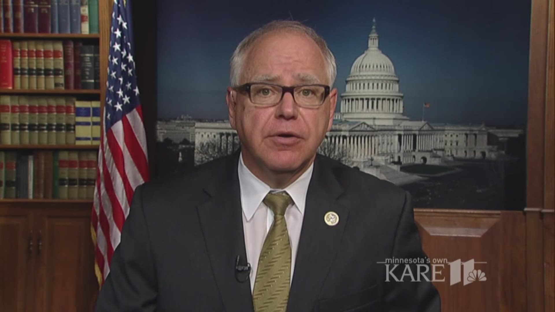 Congressman Tim Walz (D-MN) said he is asking the VA Inspector General to open an investigation into how the Department of Veterans Affairs (VA) is handling claims for emergency medical care, after a KARE 11 investigation. http://kare11.tv/2wj0yWx
