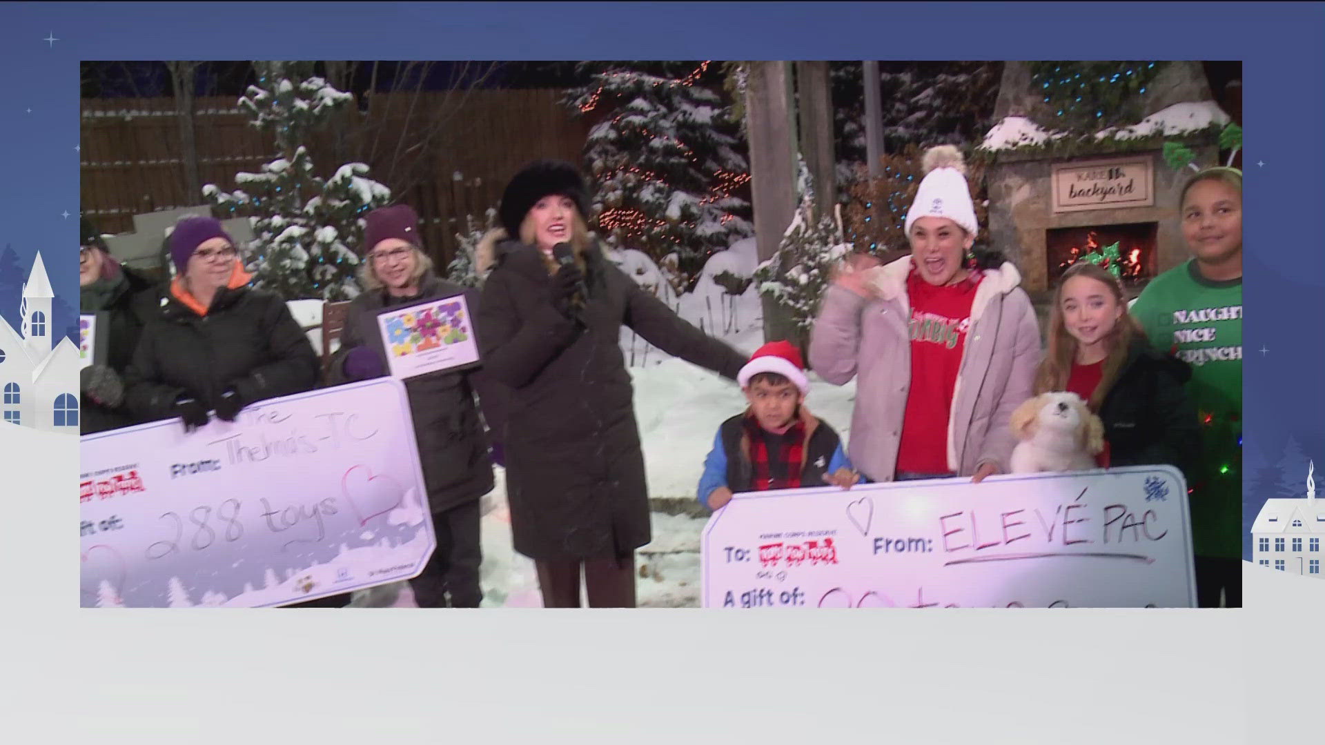 The Marines and KARE 11 are collecting toy donations for children who might not otherwise receive a holiday present.
