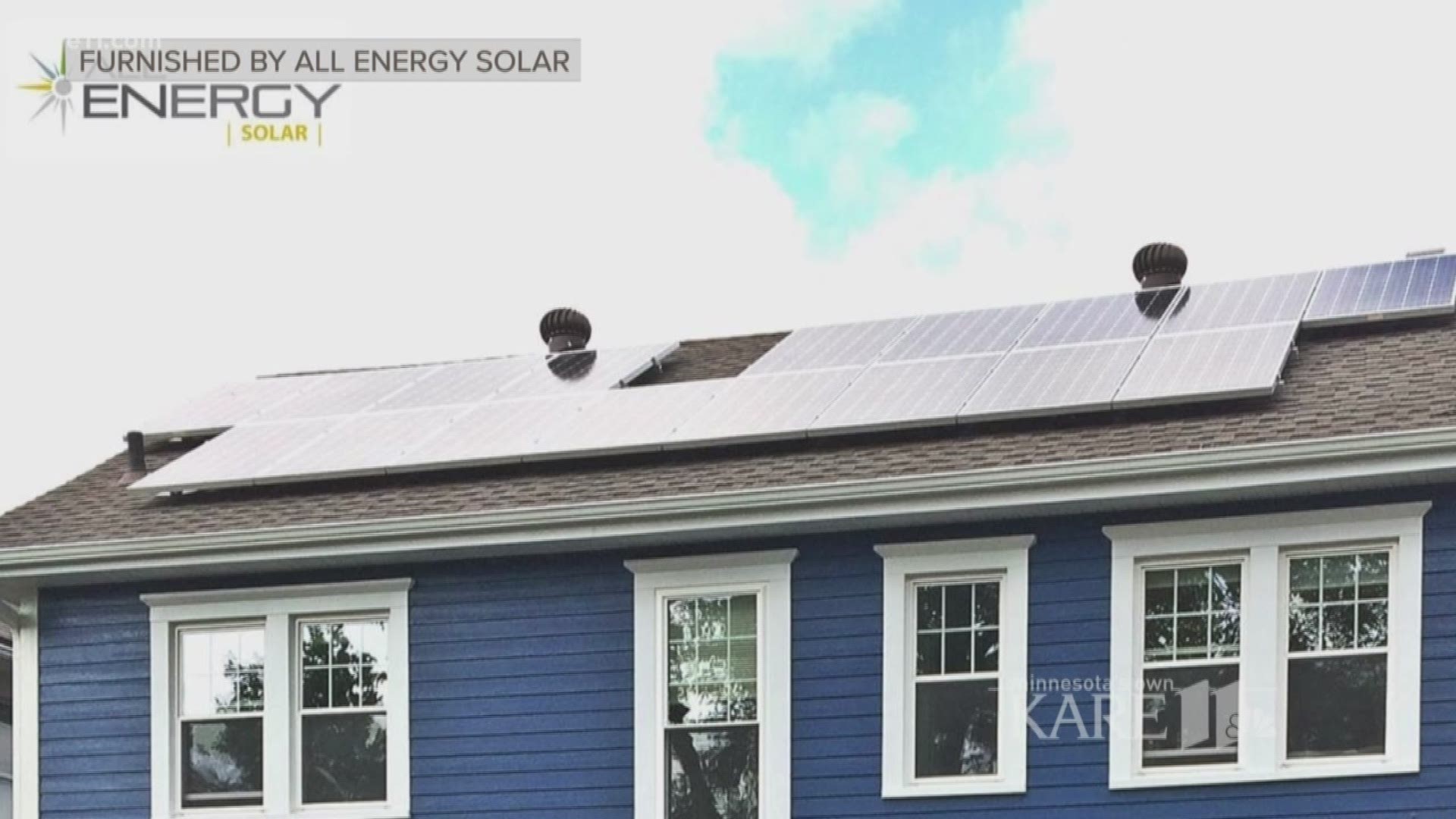 Michael Allen with All Energy Solar stopped by KARE 11 at 4 to talk about solar energy and how it's the fastest growing source of energy. http://kare11.tv/2DC9rz3