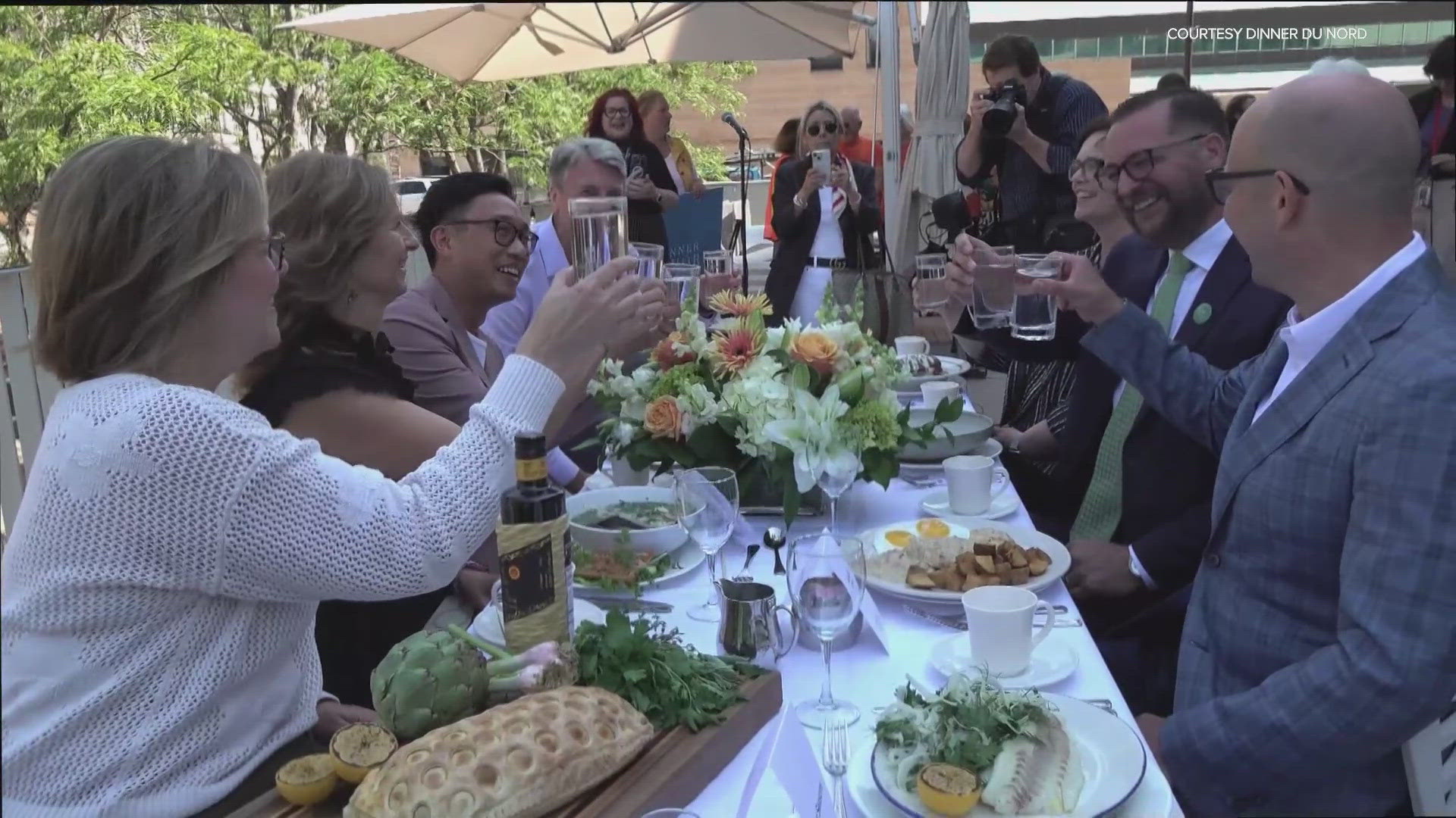 Minneapolis showcases its vibrant culinary scene with Dinner du Nord, a 2,000-person dining event on Nicollet Mall. 