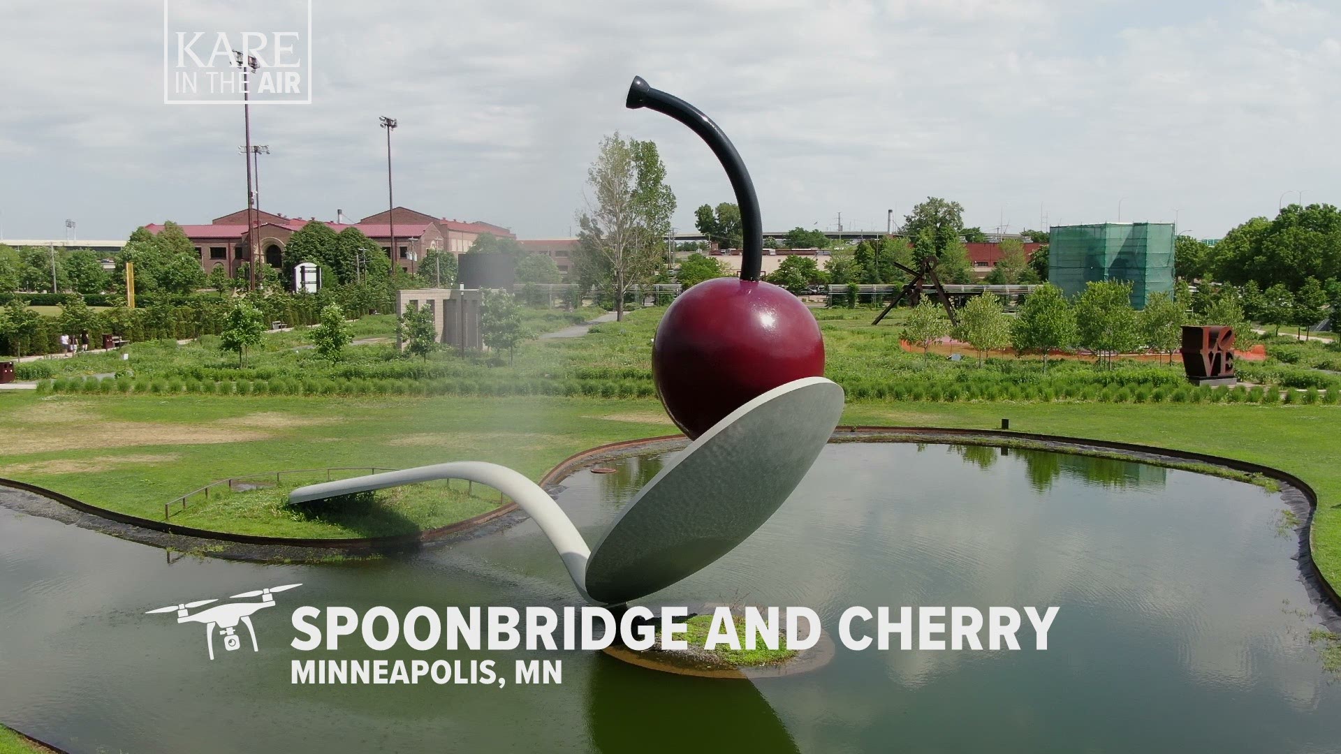 The latest installment of our summer drone series takes us over a piece of pop culture so iconic it immediately shouts "Minneapolis!" to people across the globe.
