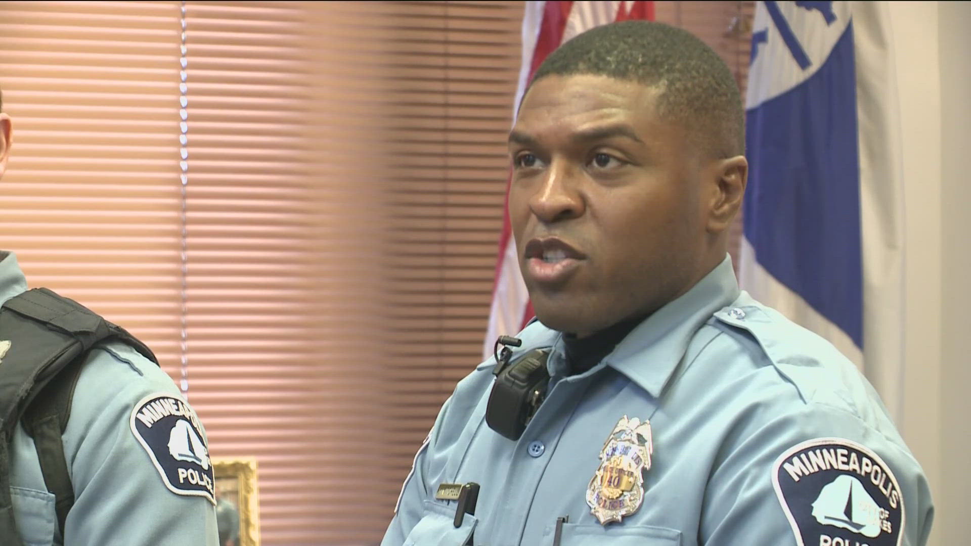 Officer Jamal Mitchell died Thursday after being shot while attempting to render aid.