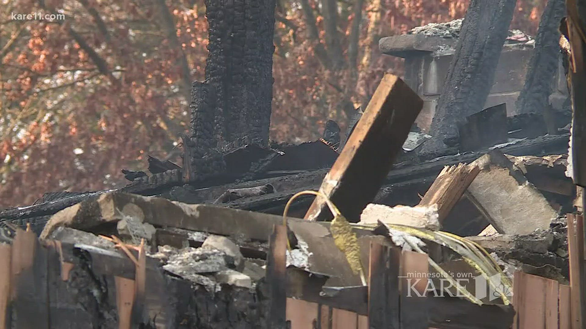 Lake Elmo family feels lucky after escaping fire that claimed home, 2 pets