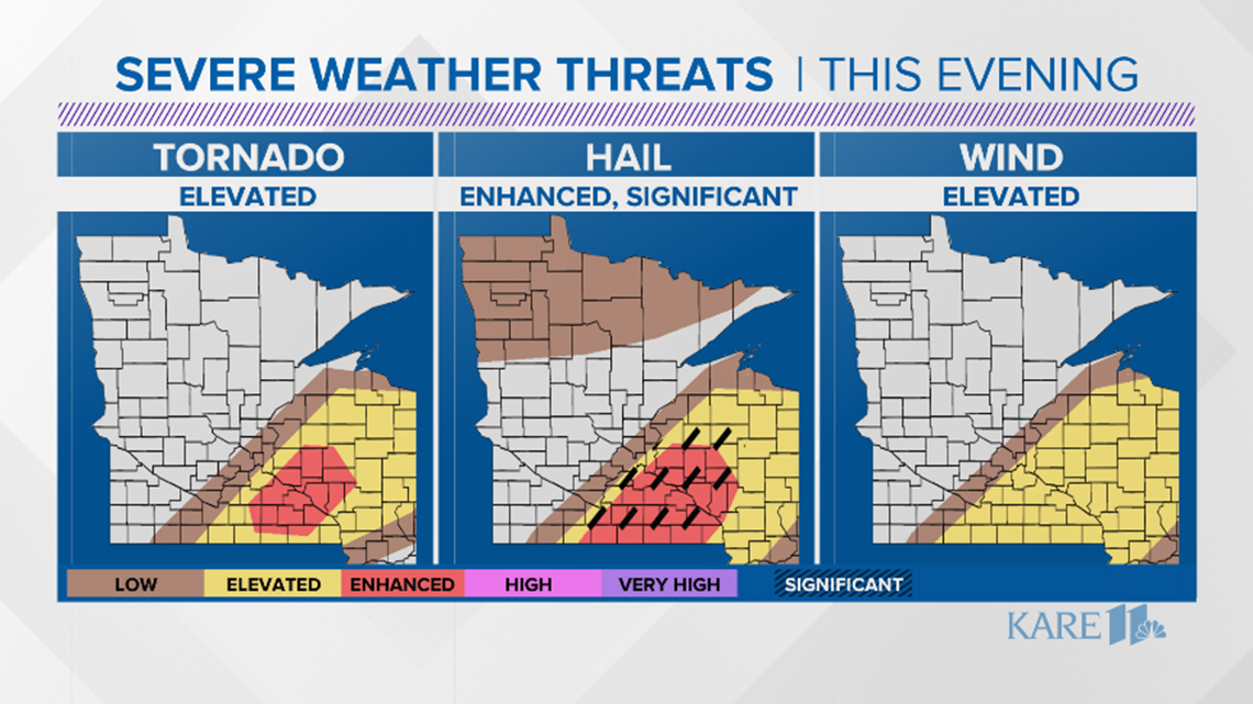 Confirmed tornado in Elk Mound, WI