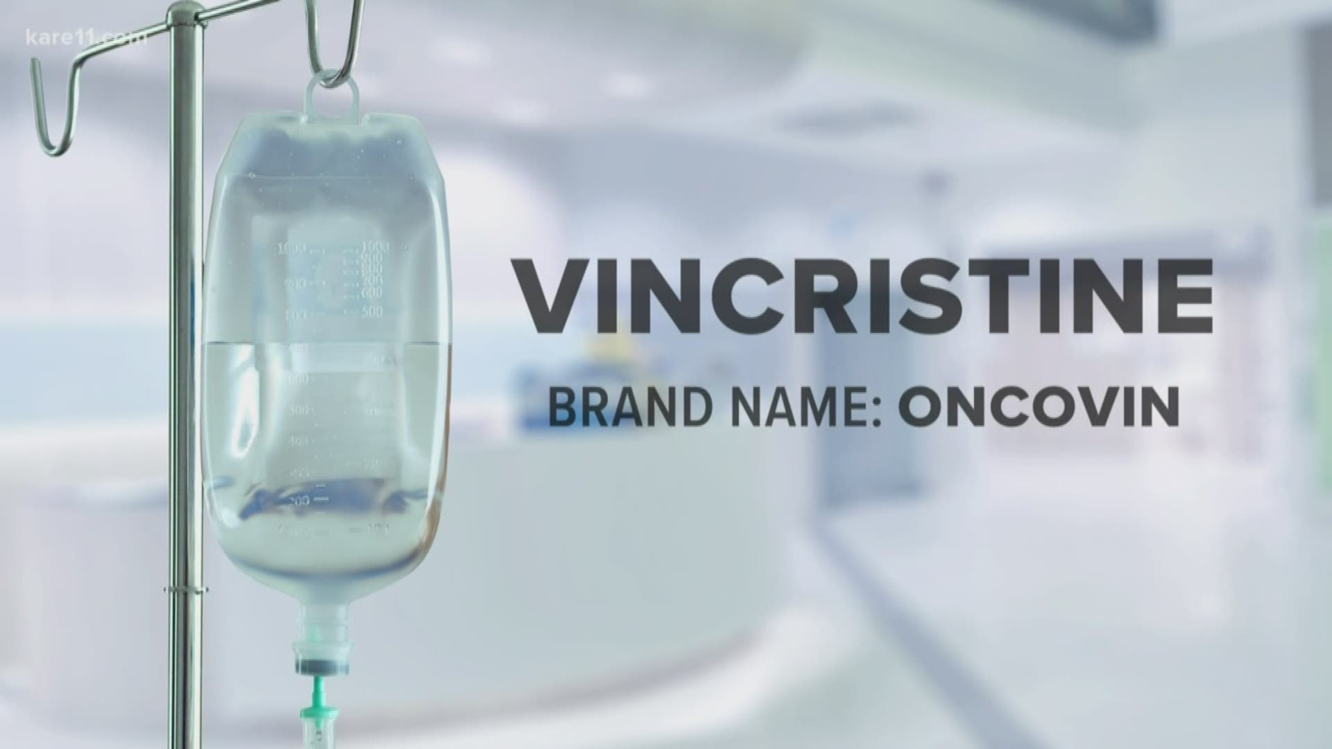 Vincristine is a crucial drug that is used in therapies for Leukemia, Lymphoma and most other childhood cancers.