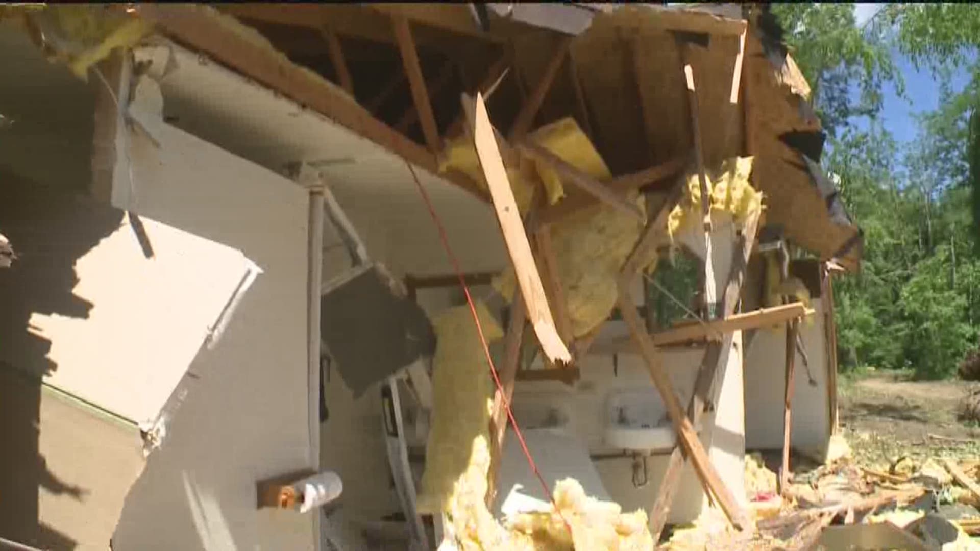 Tornado damages Crow Wing Co. summer camp