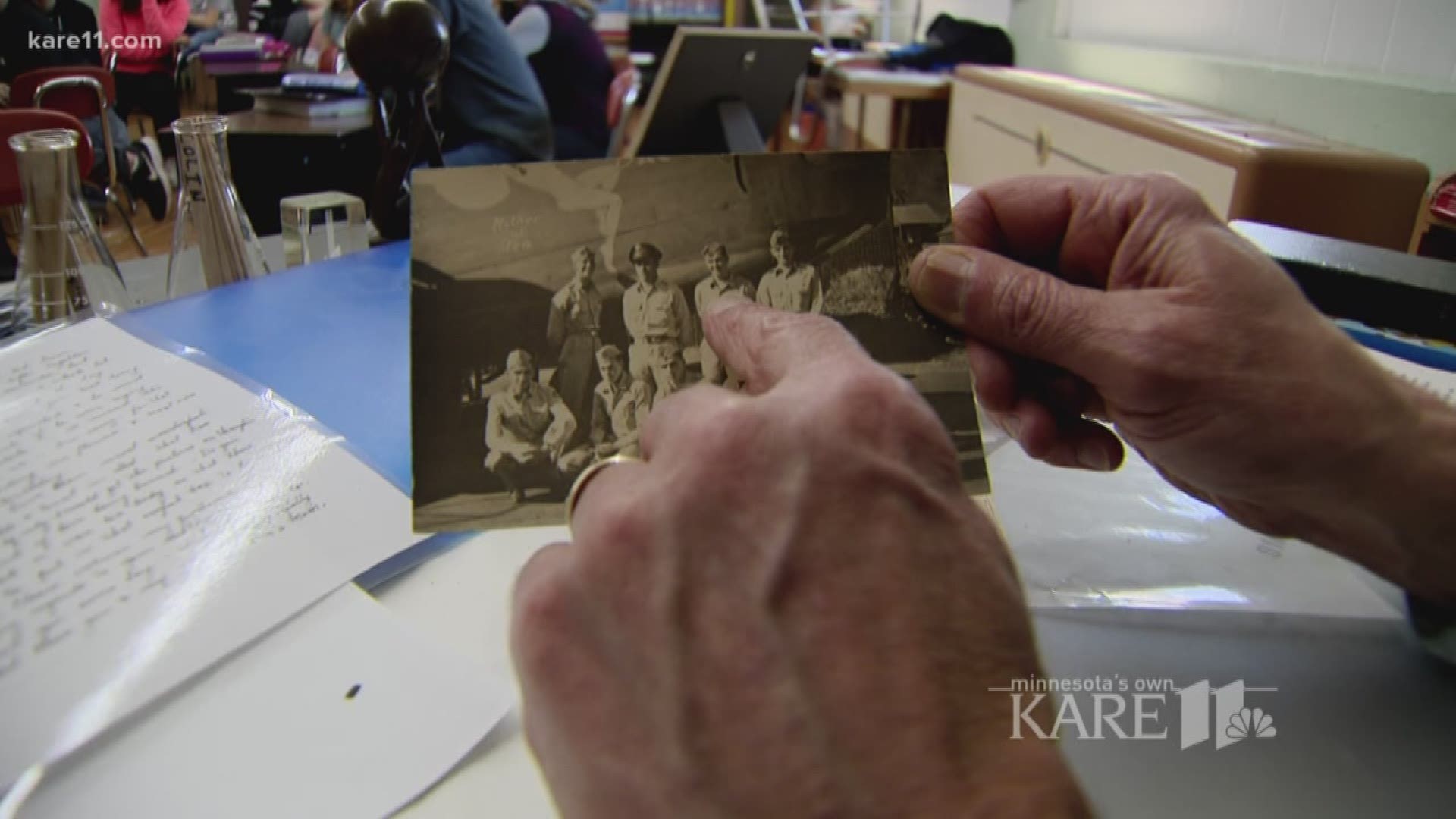 A history lesson west of the metro led to some students solving a World War II mystery. https://kare11.tv/2HqpxNg
