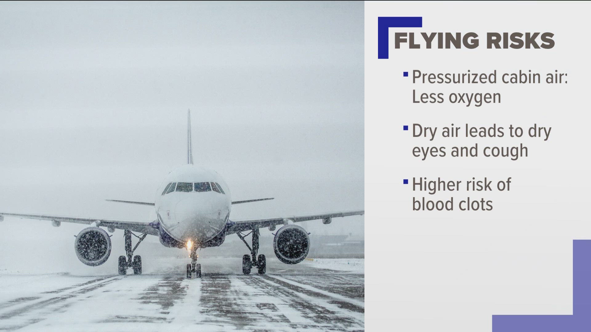 Dr. Nedaa Skeik, of Allina Health, shared tips to stay healthy and avoid risks like blood clots and dehydration. 