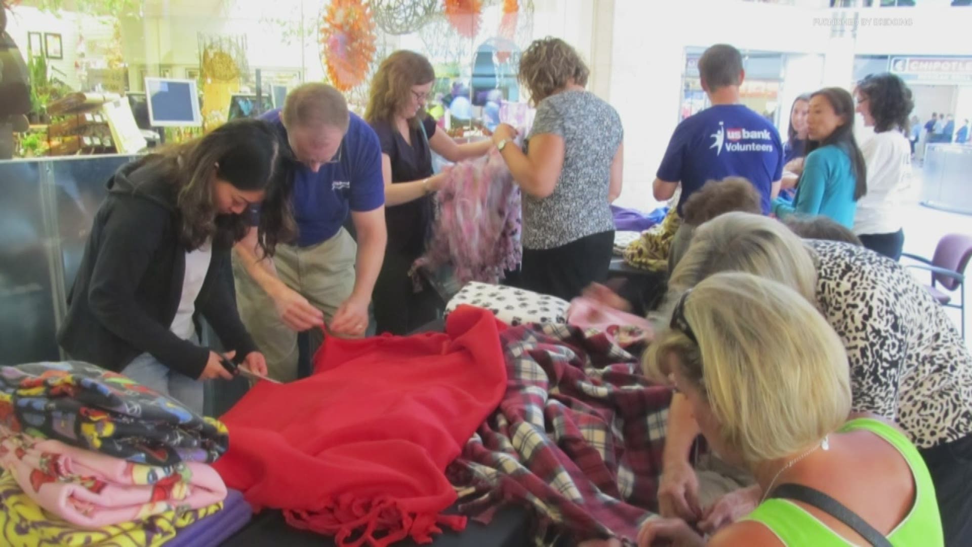 The public is encouraged to donate new or gently used blankets for distribution to local families in need.
