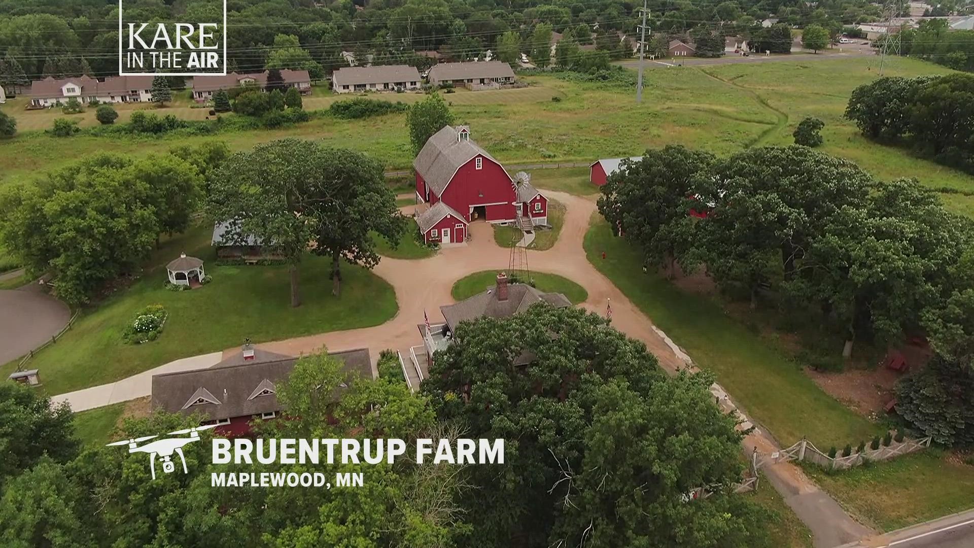 Four generations of the Bruentrup family farmed the plot in Maplewood before most of the land was sold off for development. But some of the classic buildings remain.