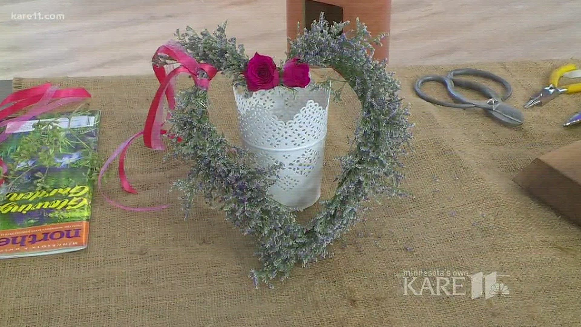Grow with KARE: Valentine craft