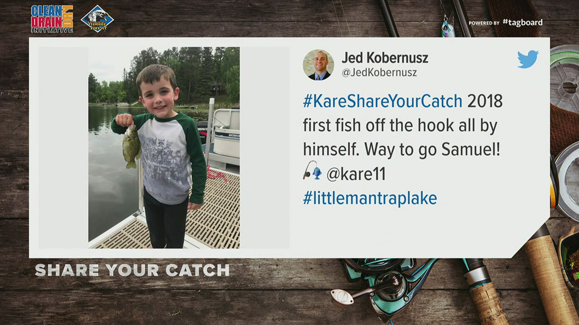 KARE 11 viewers can share their fish photos no matter how big the catch. Use the #KARE ShareYourCatch or add to KARE 11's Facebook page.