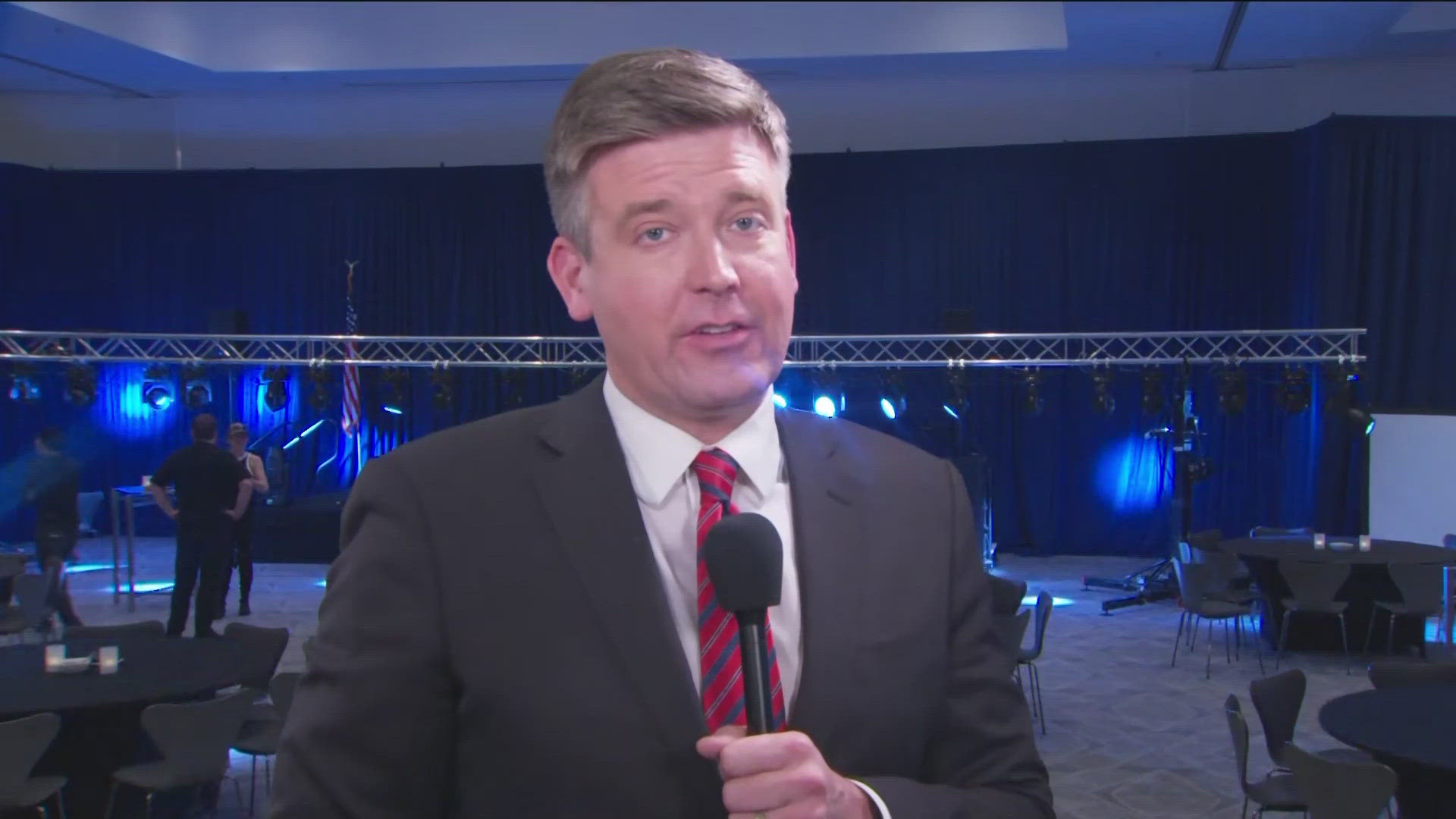 KARE 11's Lou Raguse reports from the Minnesota GOP election headquarters on election night 2024.