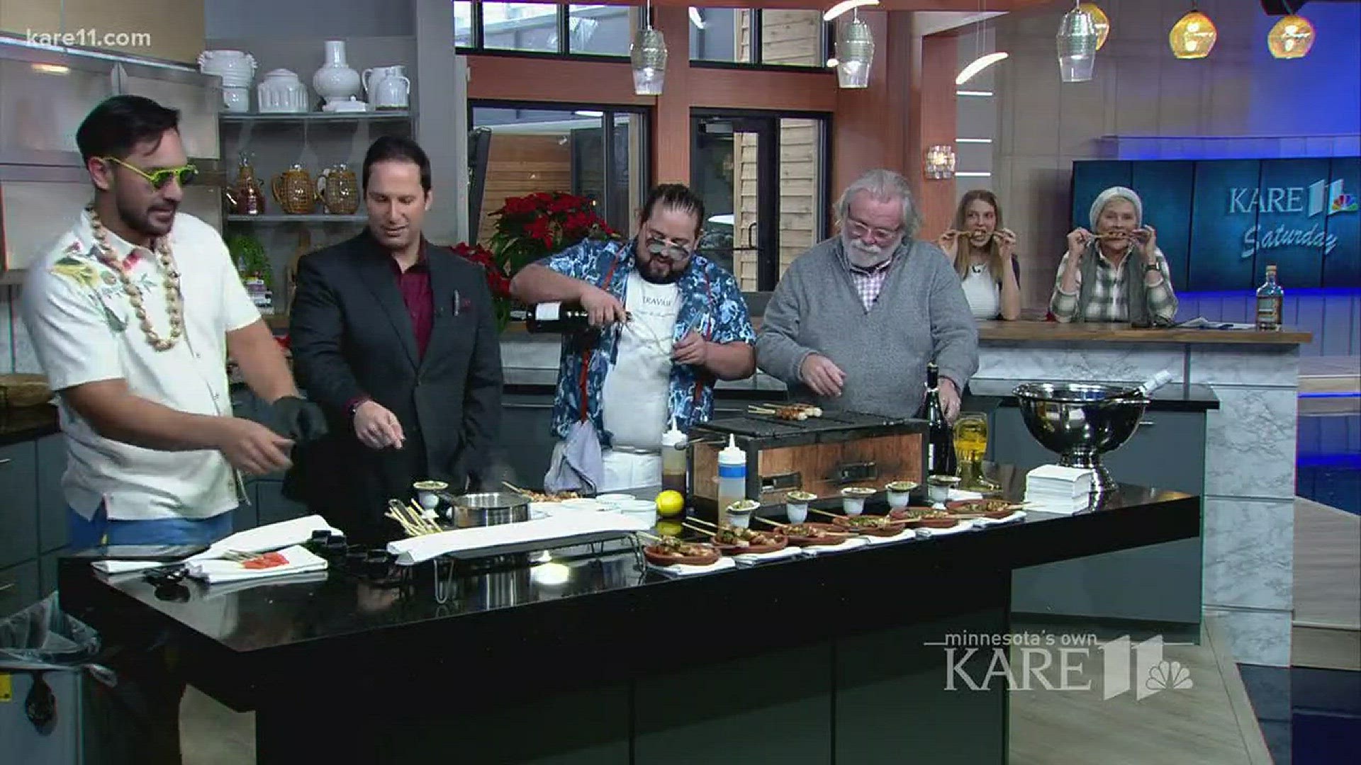 The award-winning restaurant Travail will be celebrating New Year's Eve inspired by the Pacific Rim. Travail's Mike Brown and Bob Gerkin stopped by with a preview. http://kare11.tv/2CoRGBF