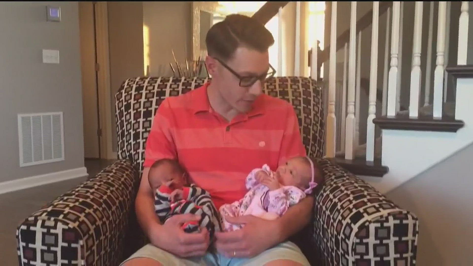 Cory gives viewers an update on life at home with Twins