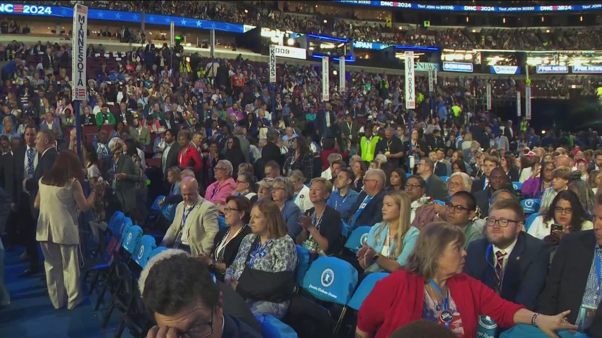 The Democratic National Convention's first night is featuring speeches from the last Democrat to lose to Donald Trump and the last one to beat him.