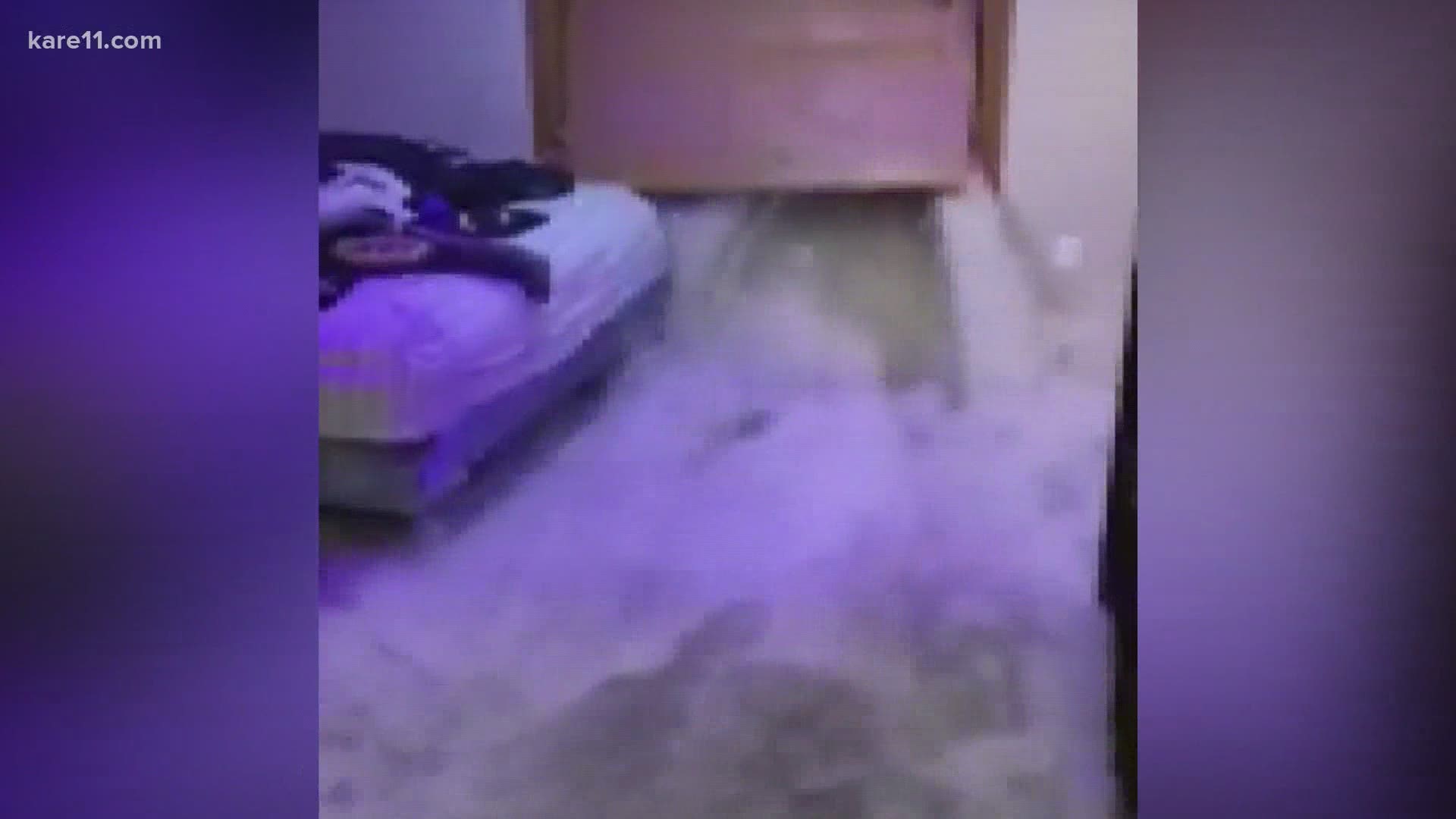Earlier this week, there was a real scare for a western Wisconsin family who had to run out of their flooding basement when rushing waters broke through a window