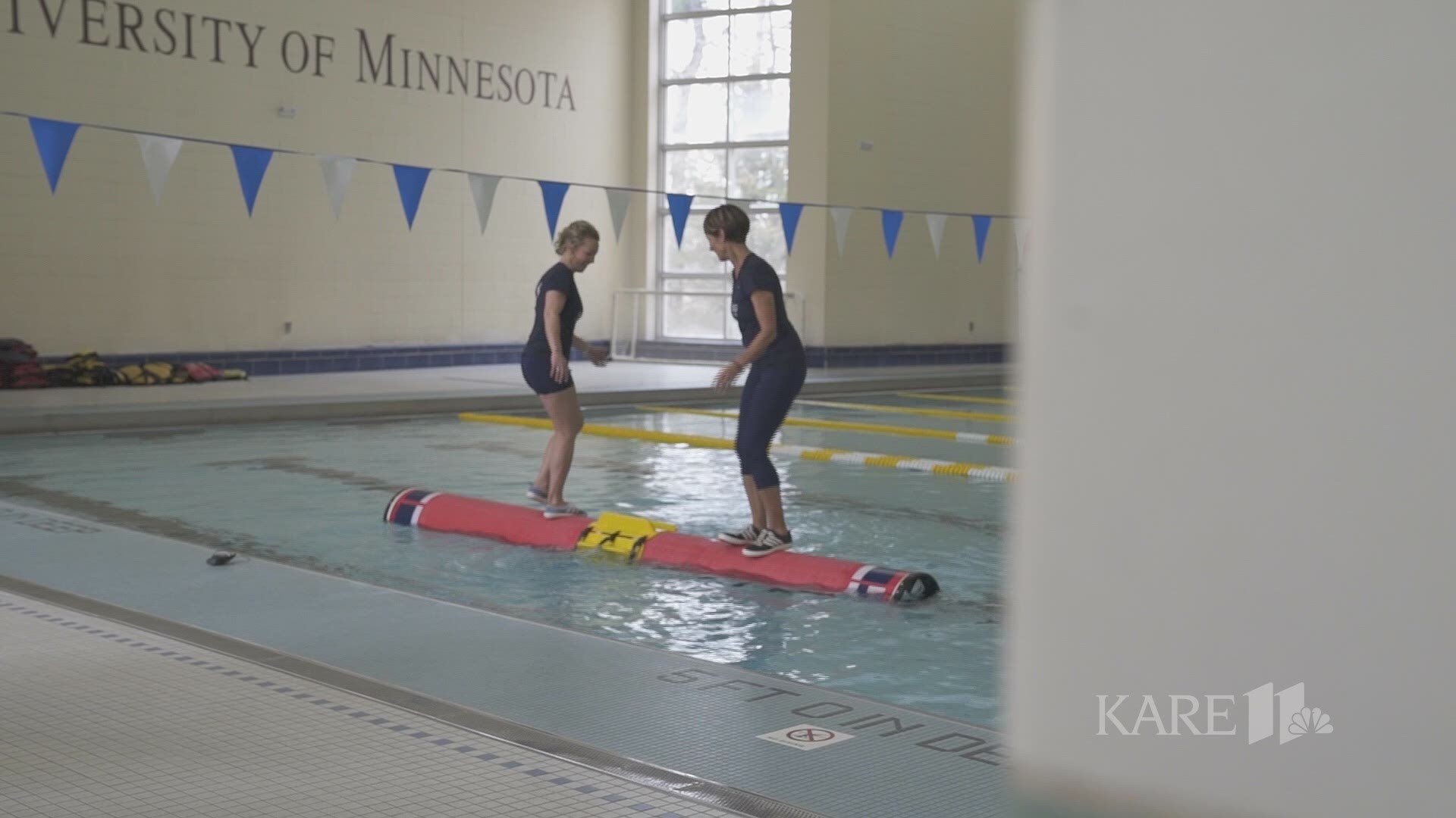 Judy Scheer Hoeschler and Abby Hoeschler Delaney have launched Key Log Rolling - a company aimed at growing the sport of log rolling across the globe. https://kare11.tv/2IdK0ZQ