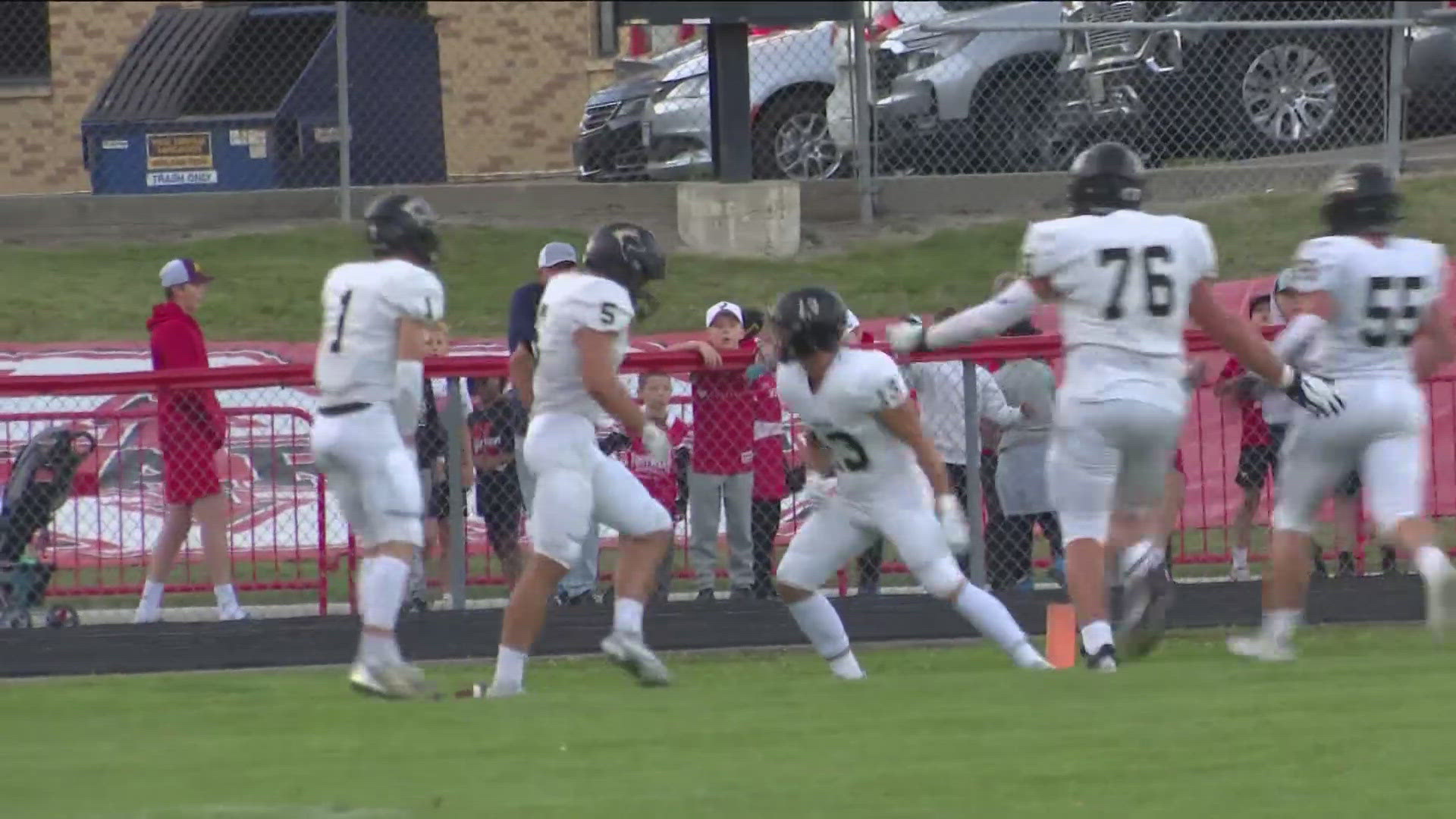 Keep up with the highlights from Friday's high school football matchup!