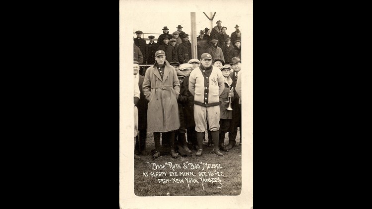 PHOTOS: Babe Ruth home run ball found with 104-year-old PHOTOS: Babe Ruth home run ball found with 104-year-old