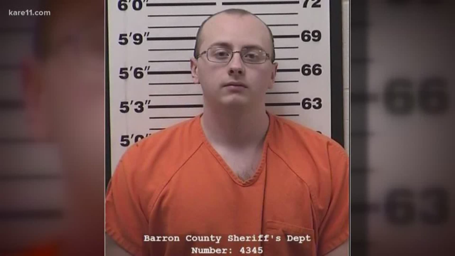 The man accused of kidnapping Jayme Closs is being held on five million dollars bond.
We got our first look at Jake Patterson just a few hours ago -- as he made his first court appearance via video feed." Subscribe to KARE 11: https://www.youtube.com/subscription_center?add_user=kare11
" Watch more KARE 11 video: https://www.youtube.com/user/KARE11/videos

Welcome to the official YouTube channel of KARE 11 News. Subscribe to our channel for compelling and dramatic storytelling, award winning investigations, breaking news and information you can use.

Connect with KARE 11 Online! 
Visit KARE11.com: http://www.kare11.com/
Find KARE 11 on Facebook: https://www.facebook.com/KARE11/
Follow KARE 11 on Twitter: https://twitter.com/kare11
Follow KARE 11 on Instagram: https://www.instagram.com/kare11/