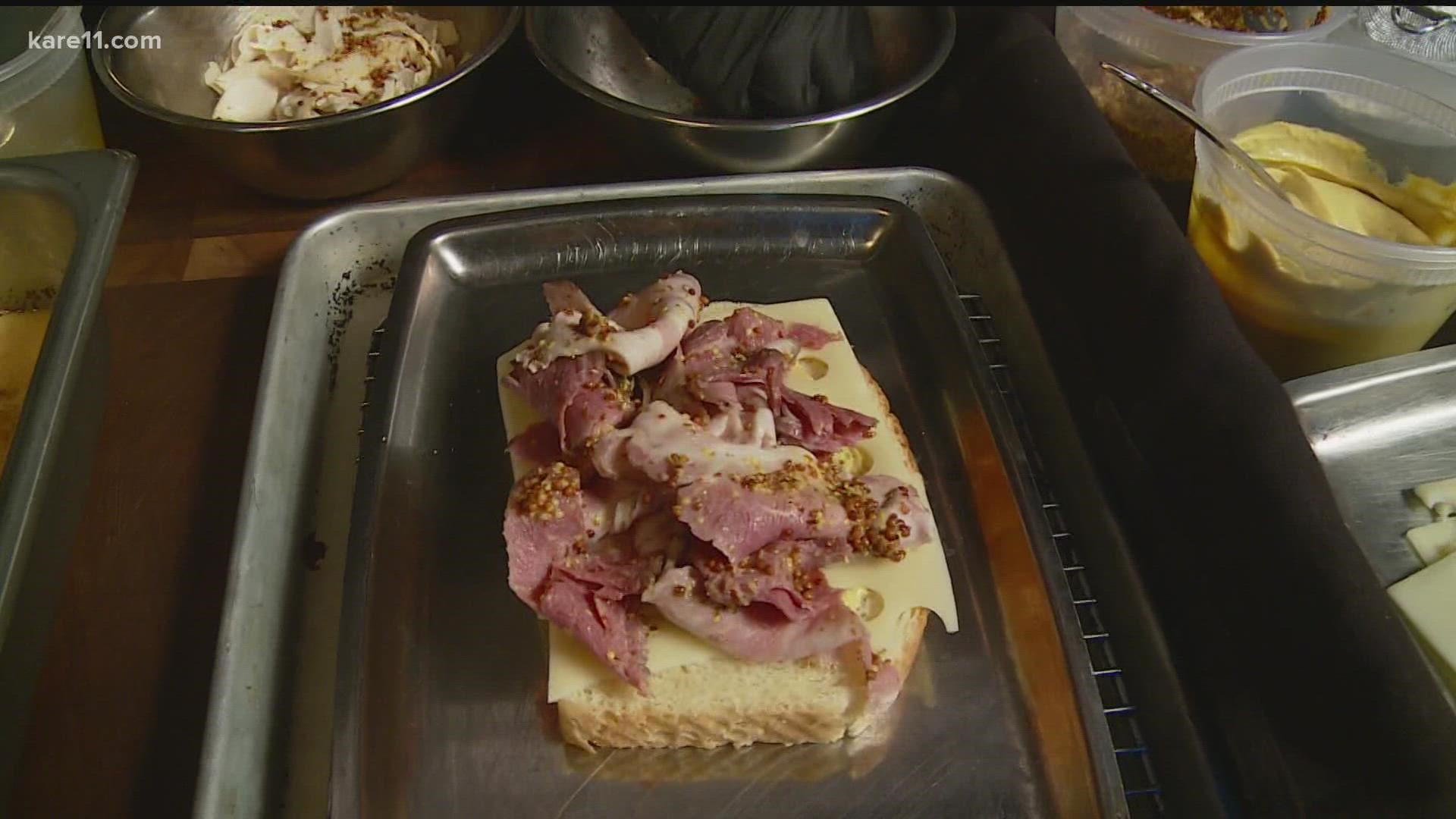 P.S. Steak's Sous Chef Amy Mau joined KARE 11 Saturday to show how to make their version of the famed Monte Cristo sandwich.