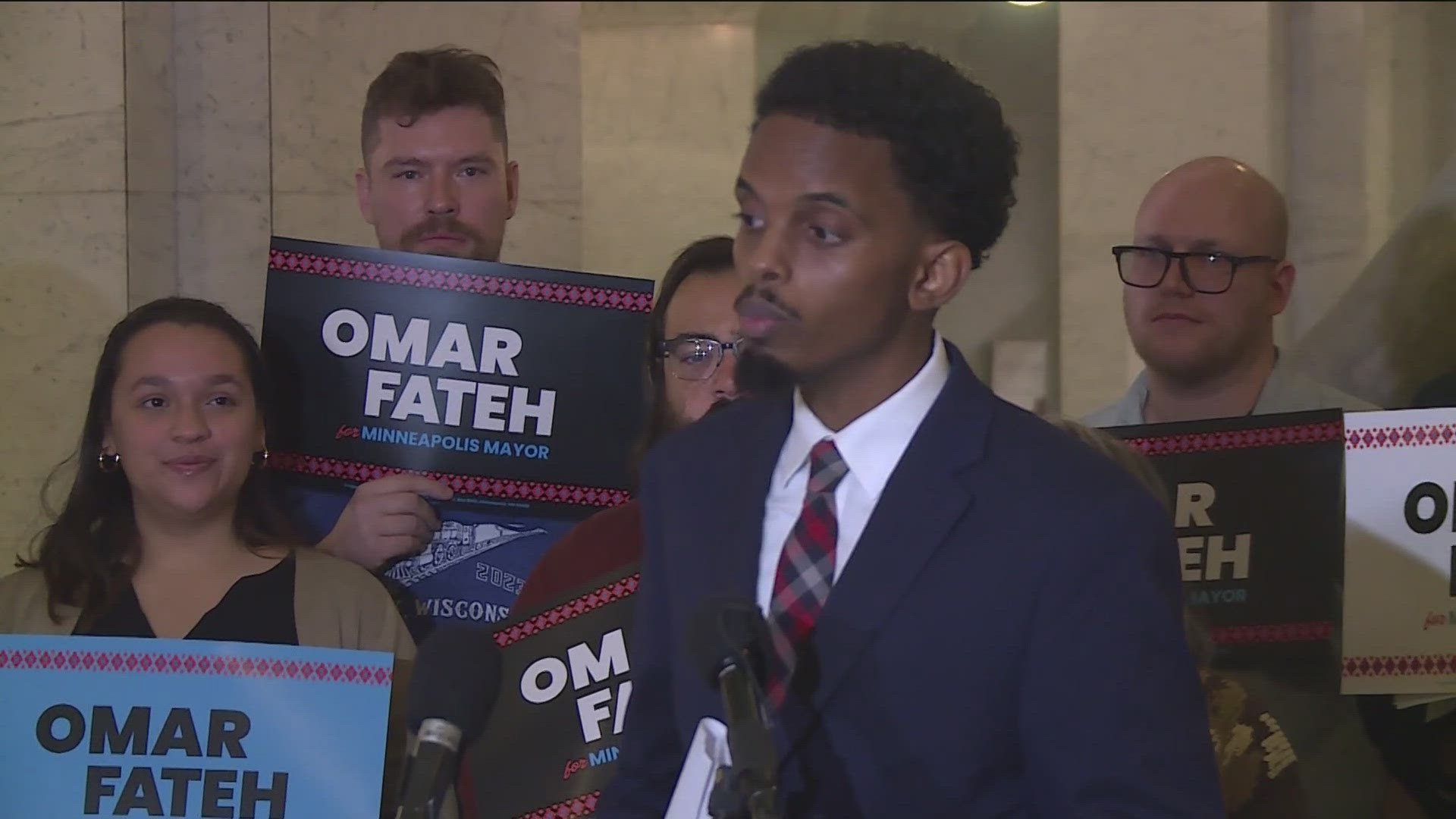 Fateh won the Democratic nomination with more than 60% of the delegate vote in the race for Minneapolis mayor. 