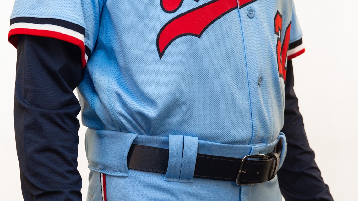 MN Twins unveil 1970s baby blue alternate uniforms for 2020