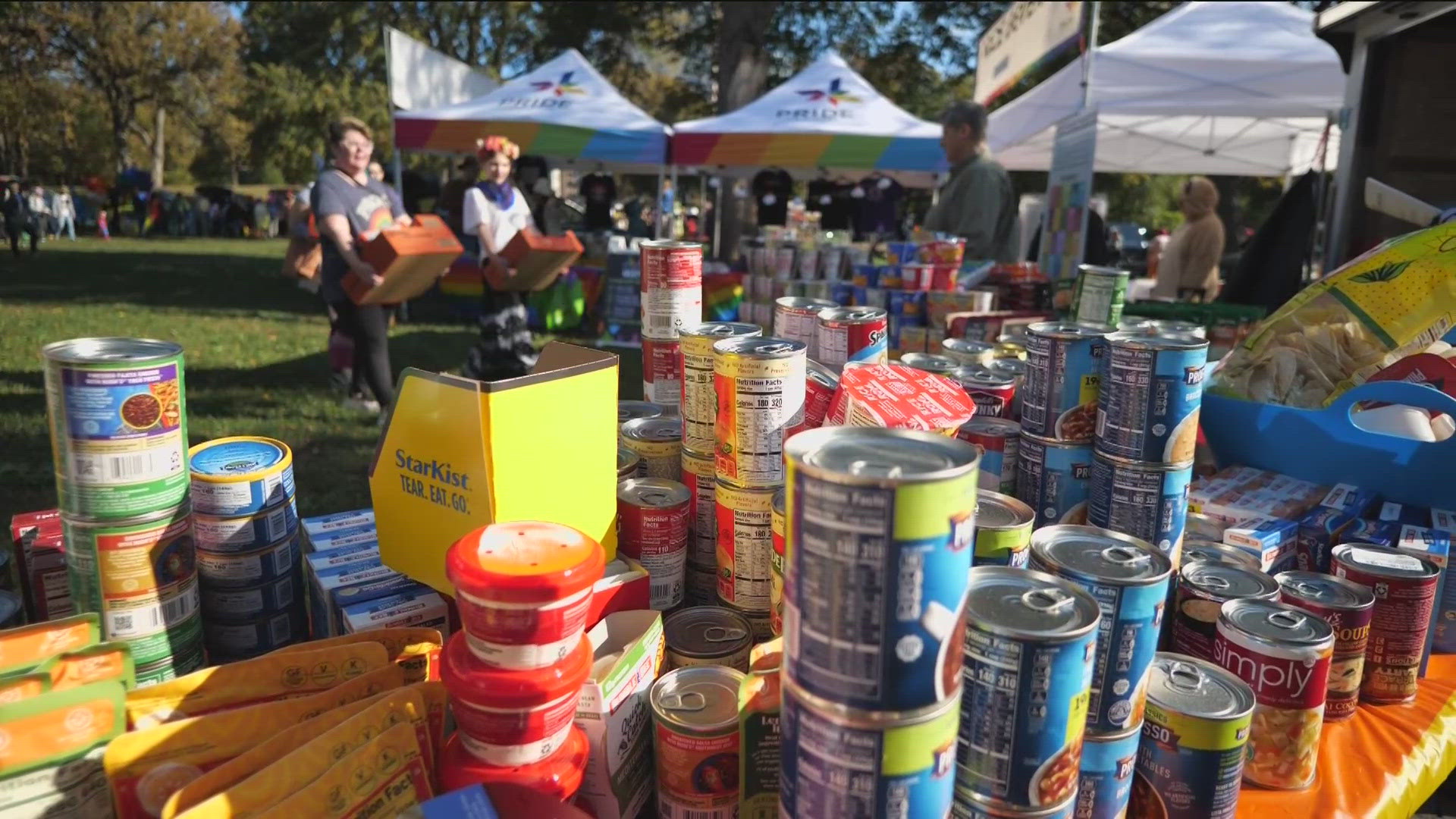 Twin Cities Pride put out a call to action, as the organization fielded calls from an influx of people worried about the likely upcoming pause in SNAP benefits.