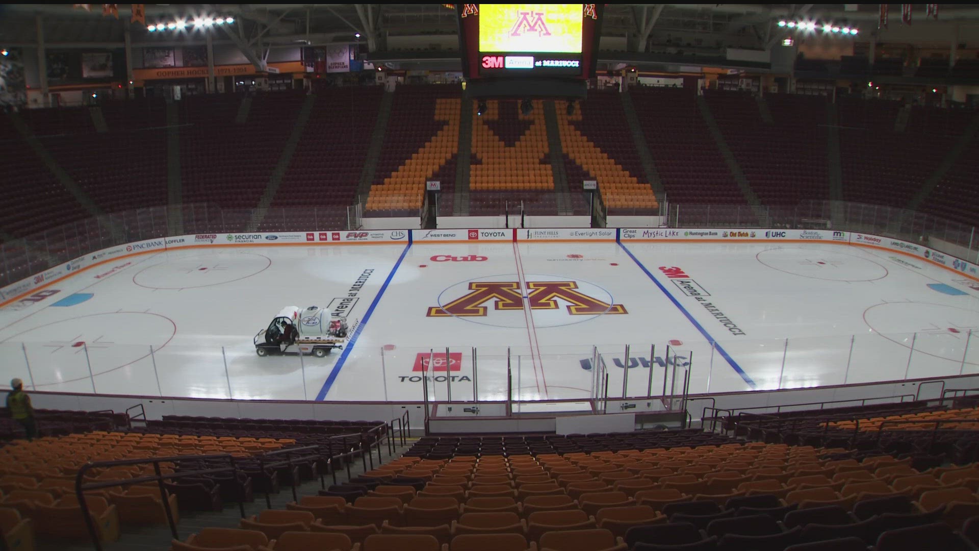 The Gopher men's hockey team will first practice on the ice Sept. 29 ahead of their season starting Oct. 8.
