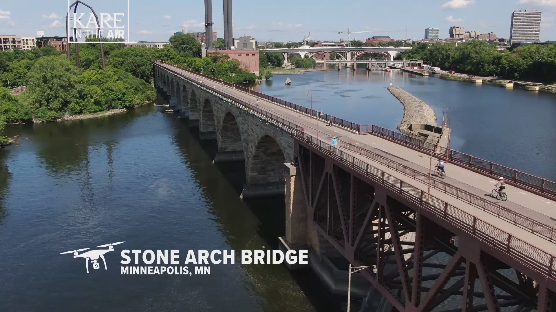 Originally built to carry trains across the Mississippi, the Stone Arch Bridge in now caters to pedestrians, bikers, and visitors looking for a good photo backdrop.