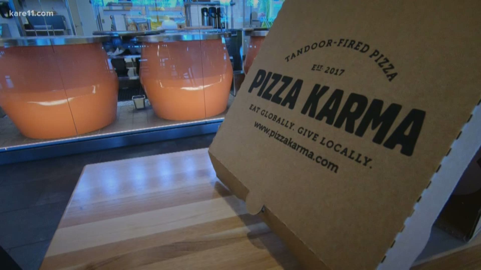 Pizza Karma, a new spot in Eden Prairie, makes tandoor-fired, naan crust pizzas for a new spin on a classic food favorite. https://kare11.tv/2TFSXNb