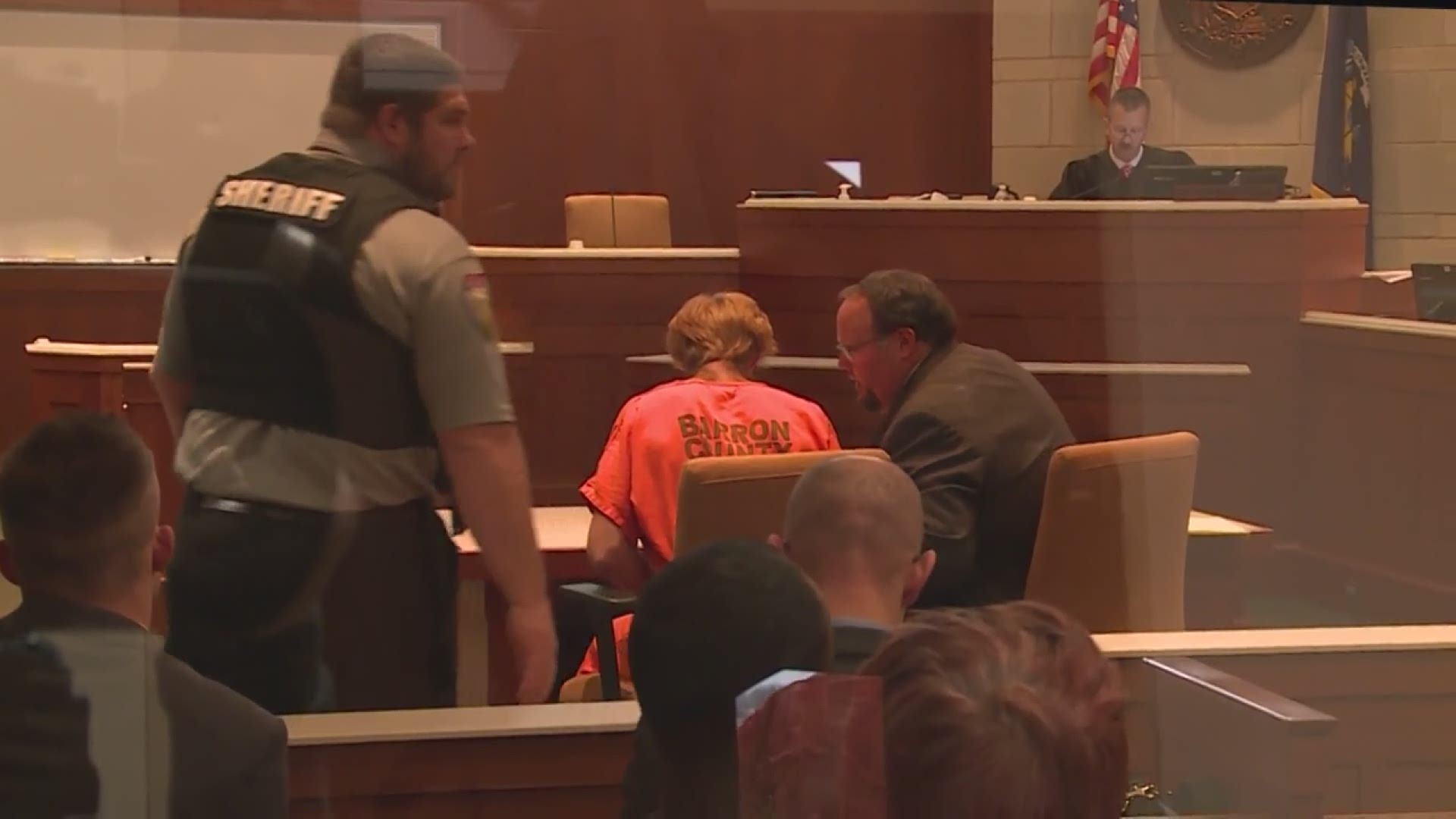 The man accused of sneaking into the home of missing western Wisconsin teen Jayme Closs and stealing her underwear appeared in court Wednesday.