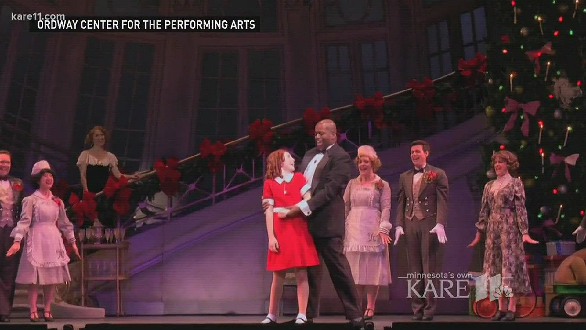 Lance Roberts, who plays Oliver Warbucks and Ann Michels, who plays Warbucks' assistant stopped by the KARE 11 News at 4 to talk about the show. http://kare11.tv/2BdzXQH