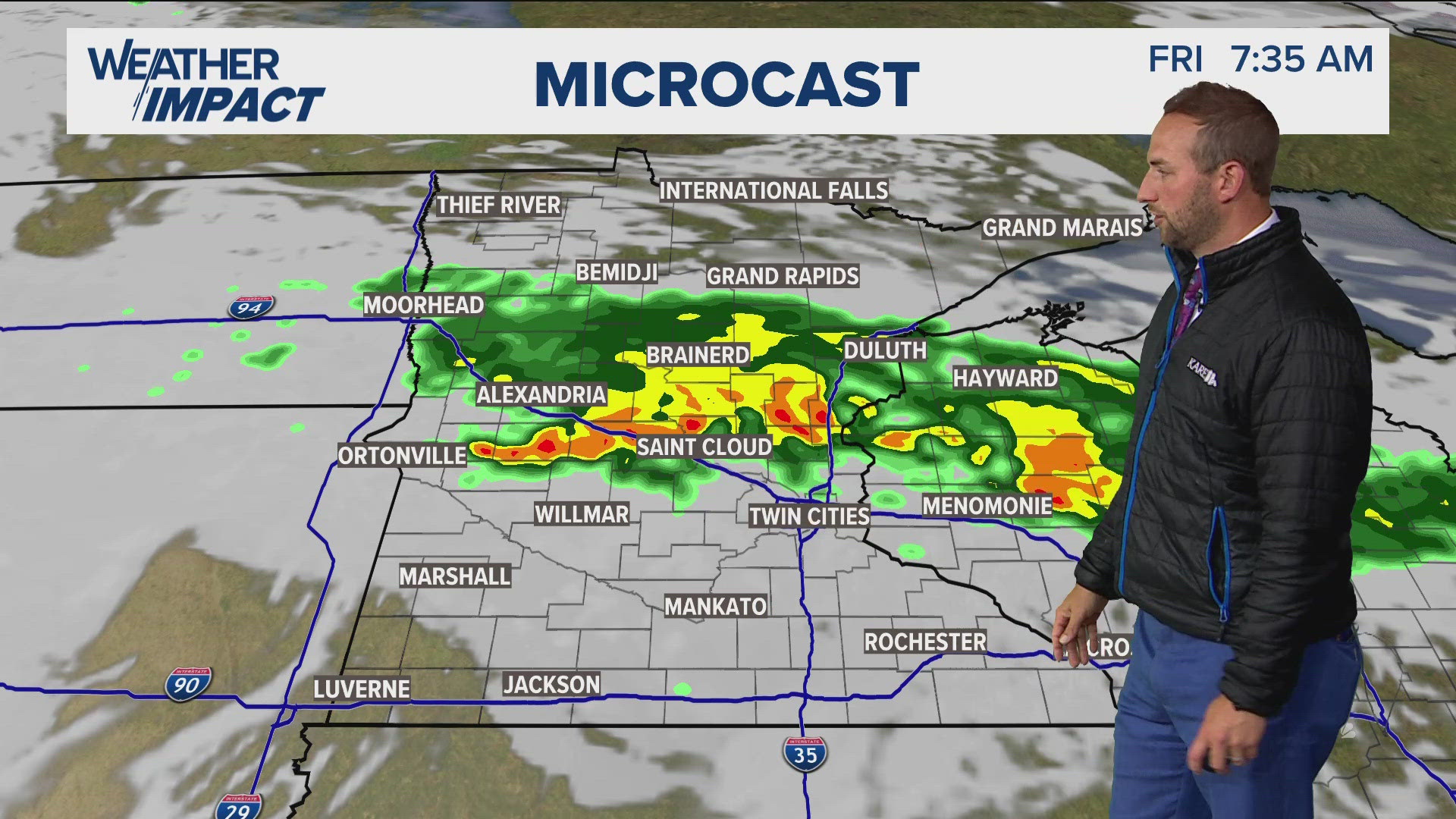 Check out your morning weather forecast from John Zeigler. 