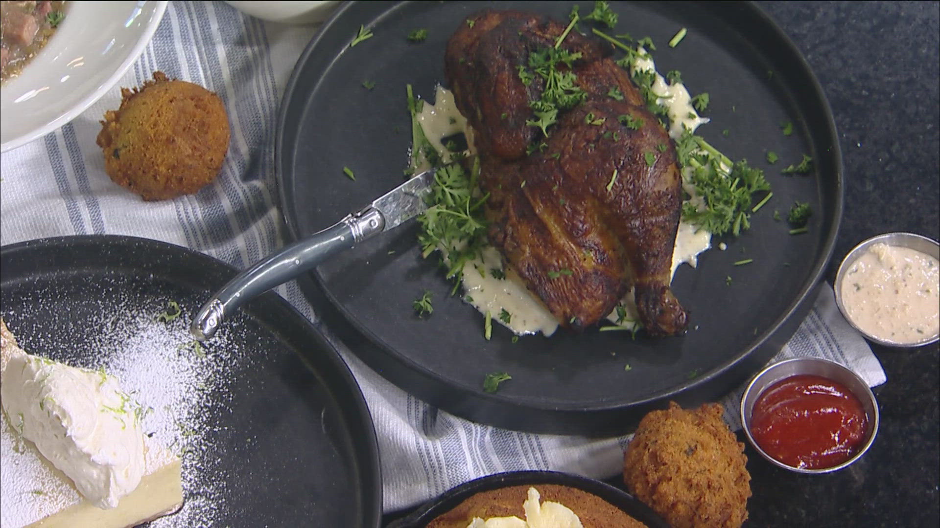 Mateo Mackbee, co-founder and chef at the St. Joseph, Minnesota restaurant, joined KARE 11 Saturday to share a favorite dish.