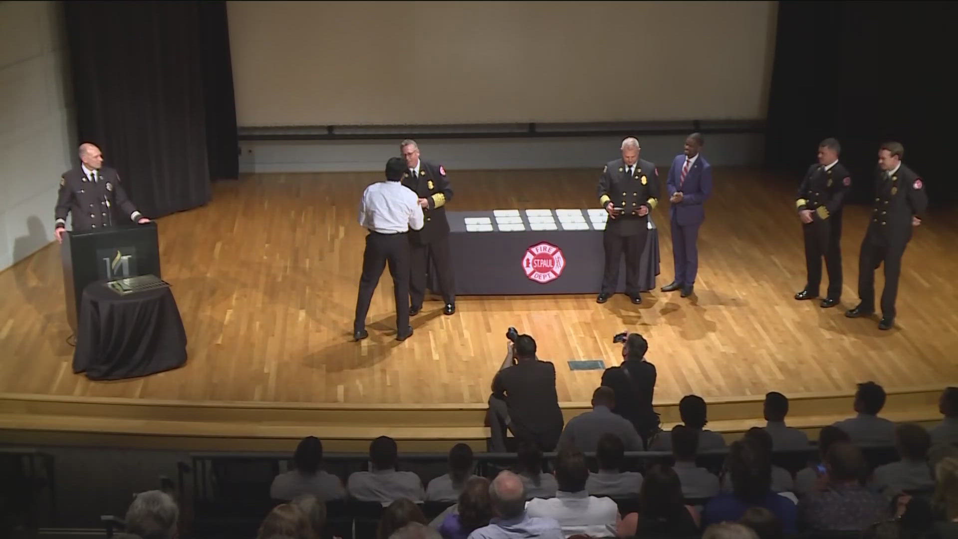 21 new firefighter-paramedics graduated from their training program on Thursday.
