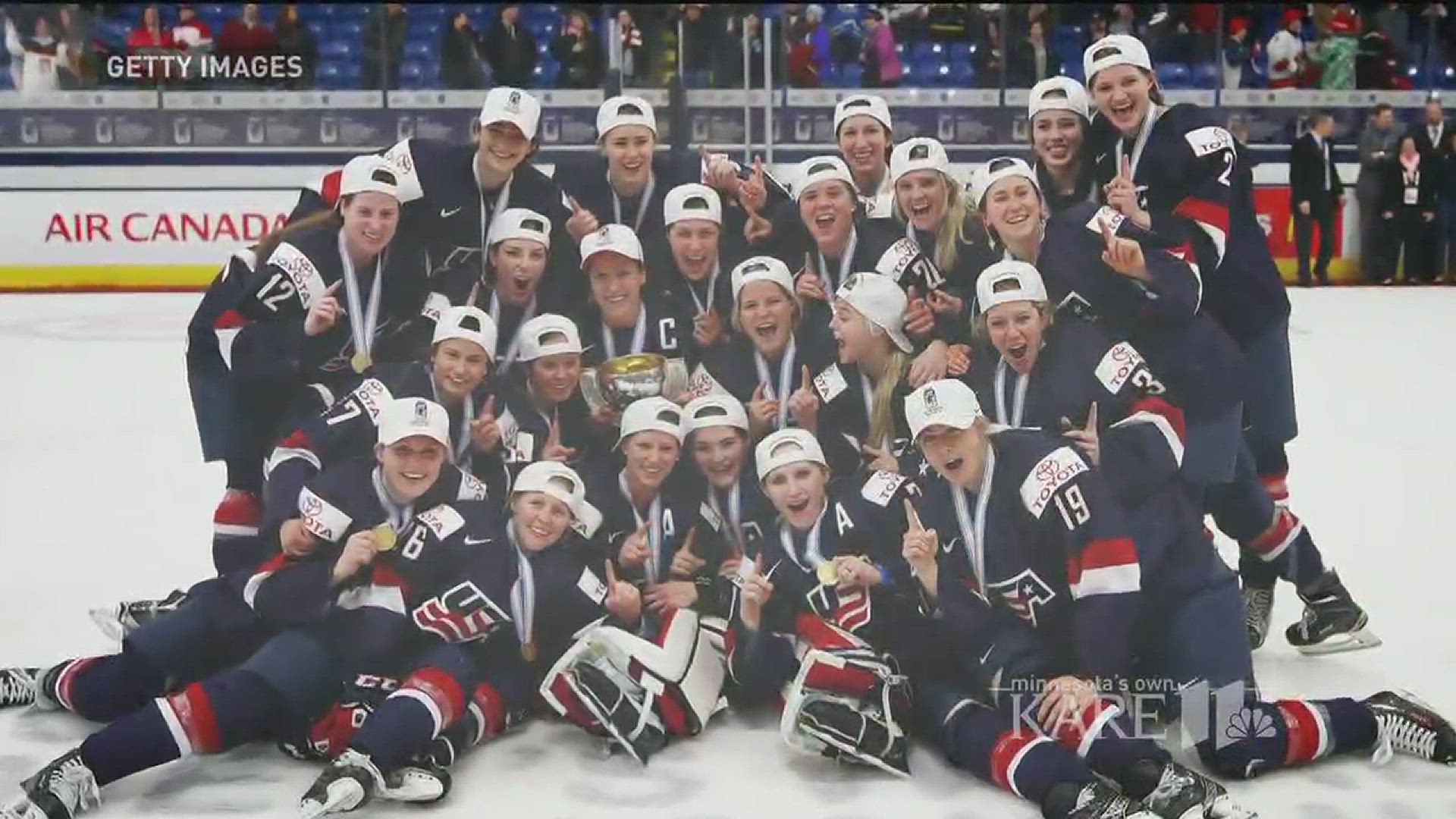 From boycott to gold: USA Women's hockey team