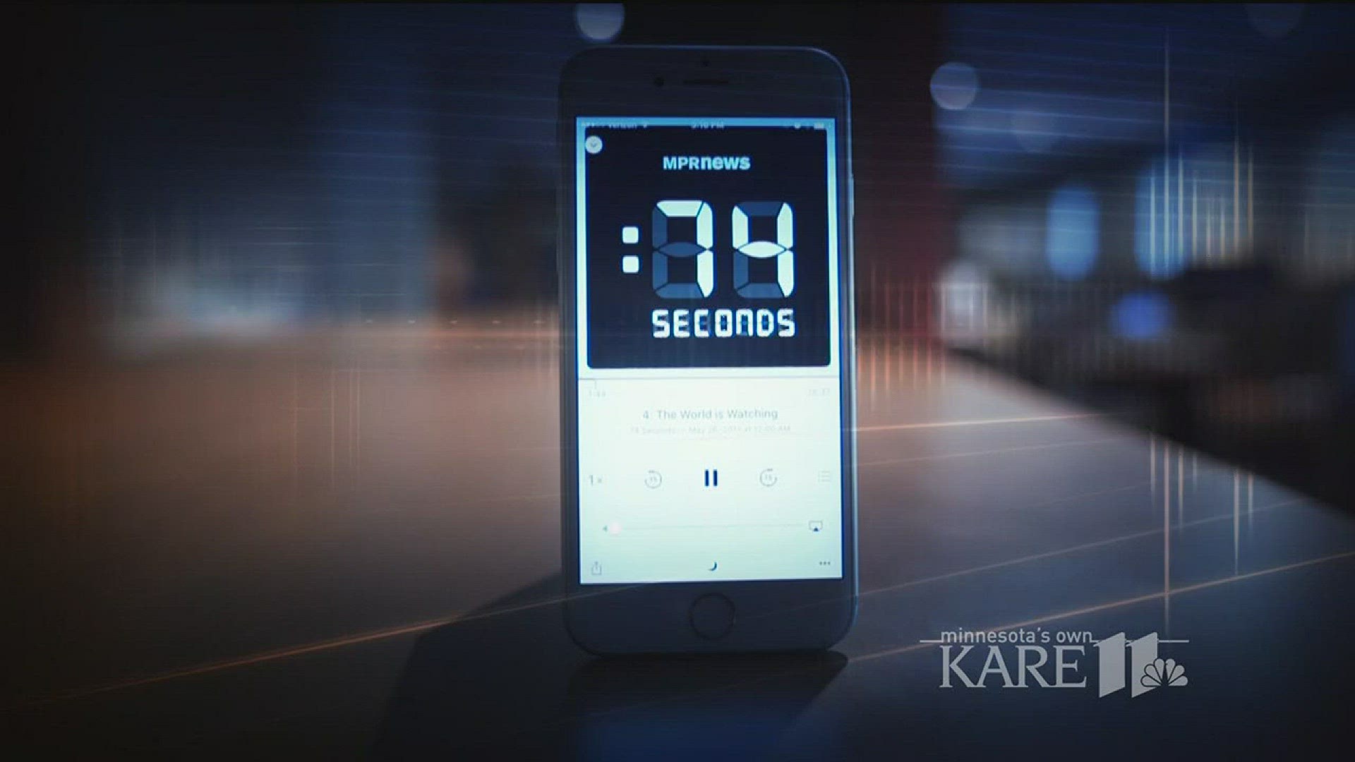KARE 11's Jana Shortal features how journalists at MPR News are covering the Yanez trial, specifically with its podcast, 74 seconds.