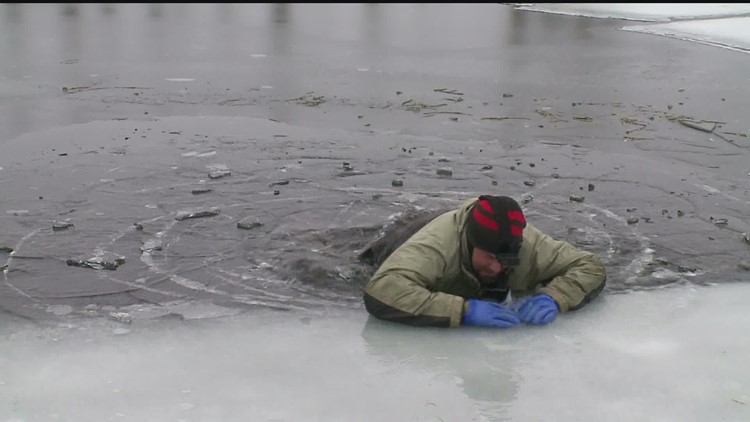 Tips for staying safe on thin ice