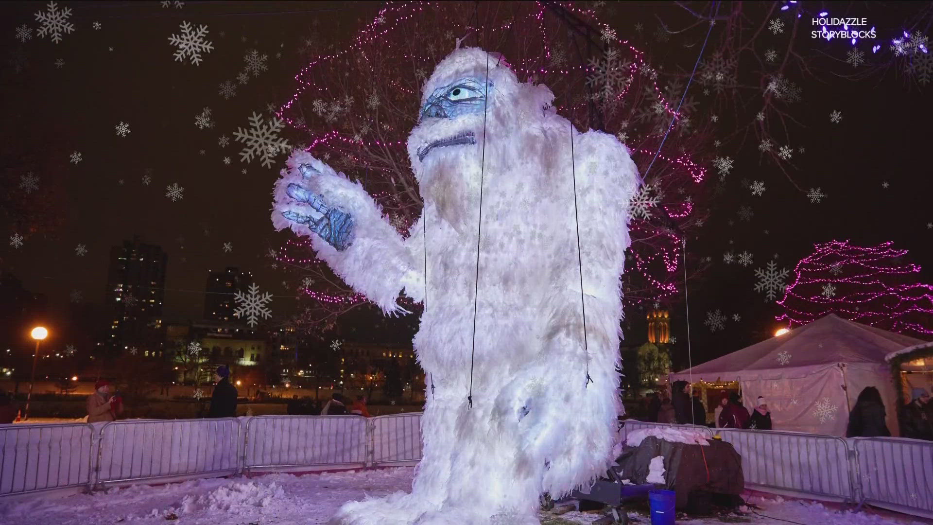 Holidazzle is back at Nicollet Mall after taking a year off.