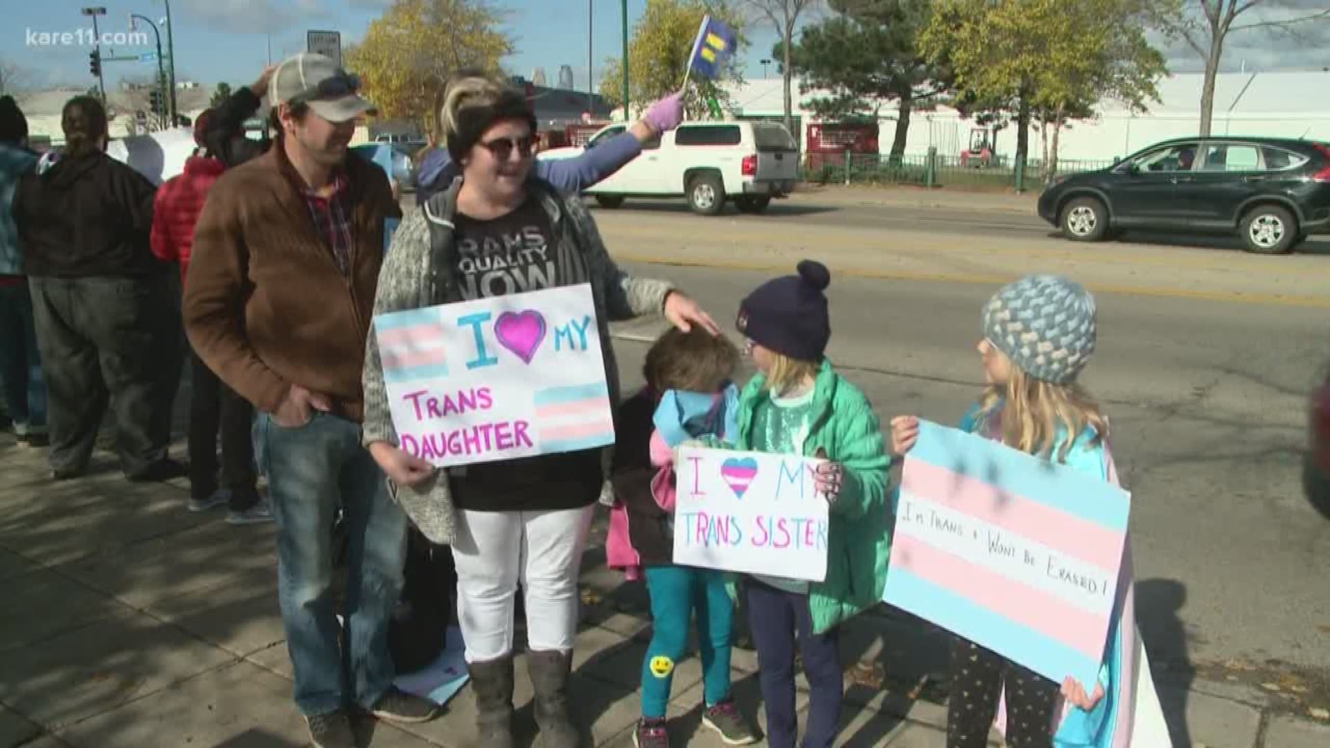 Minneapolis rally for transgender community