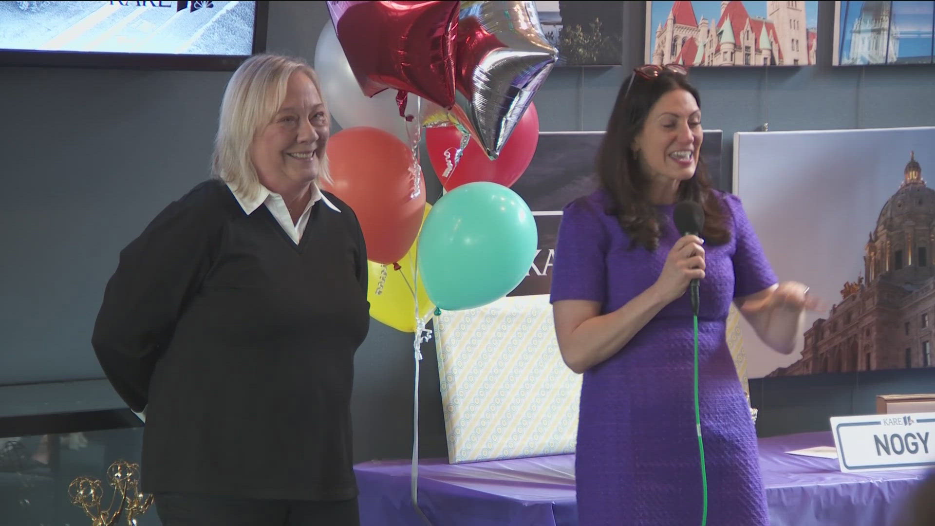 Today we celebrated our leader and News Director, Stacey Nogy.