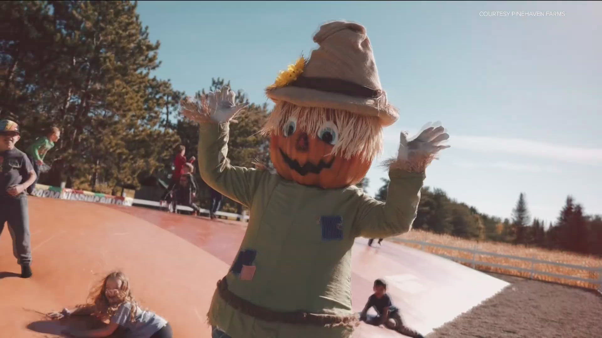 Whether you prefer tricks or treats, this Wyoming farm has plenty of attractions. 