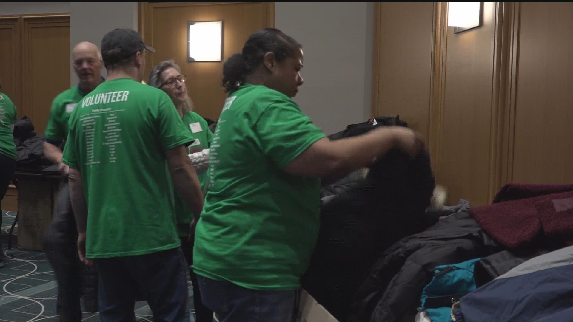 Coated in Love's goal is to provide a day of hope to 3,000 unhoused people in the Twin Cities with a meal, haircut, winter necessities and access to social services.