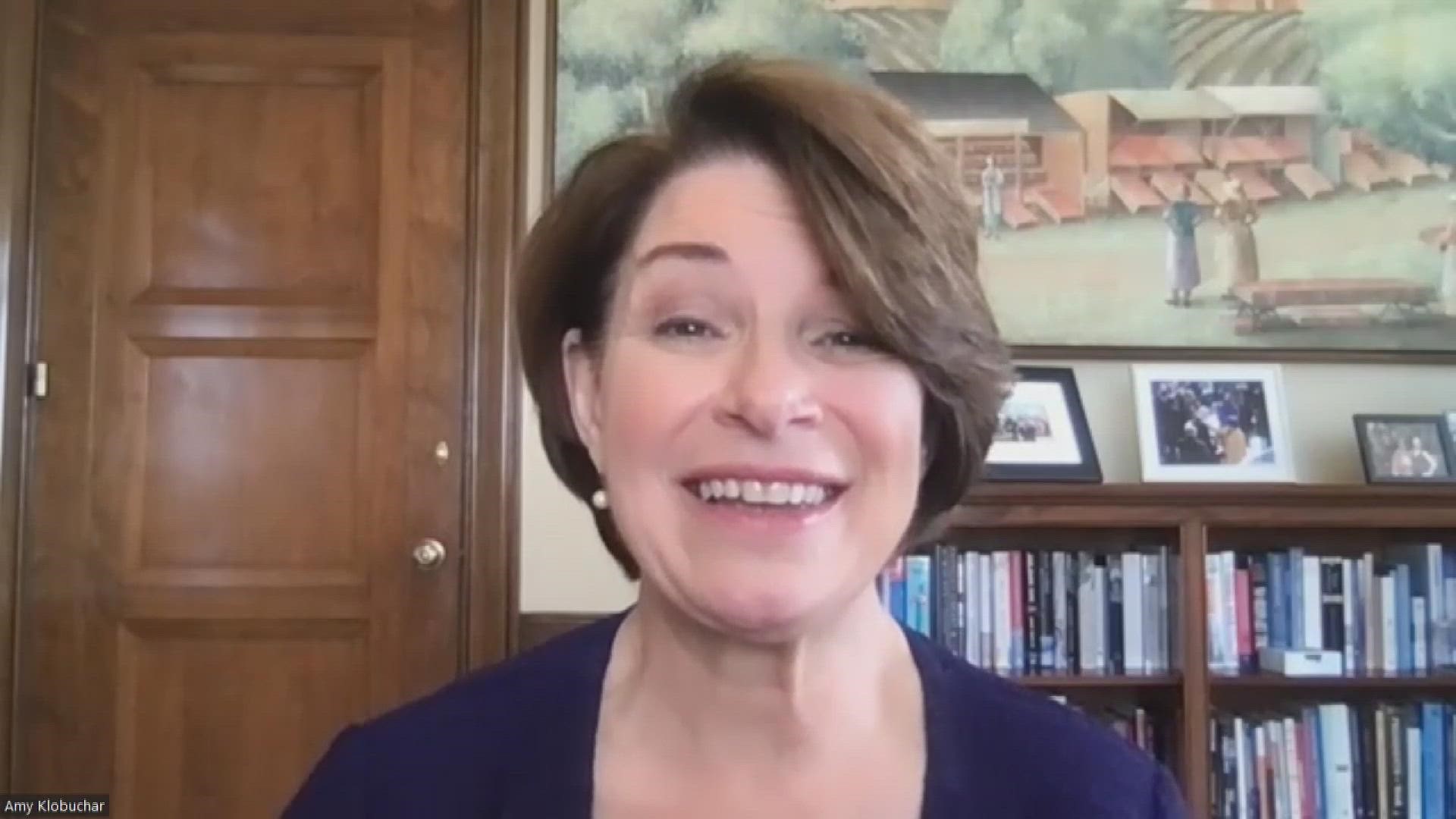 Sen. Amy Klobuchar reflects on former Vice President Walter Mondale. Sen. Klobuchar will be among the speakers at the Mondale memorial service at the U of M on May 1