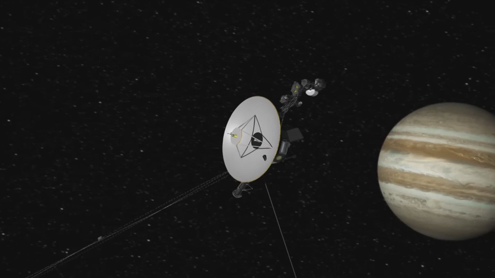Launched in 1977, Voyager 1 is more than 15 billion miles away in interstellar space.